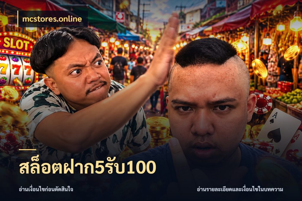 สล็อตฝาก5รับ100 จุดเด่นของเครดิตที่คนชอบเกมอยากรู้ สไตล์ mcstores.online
