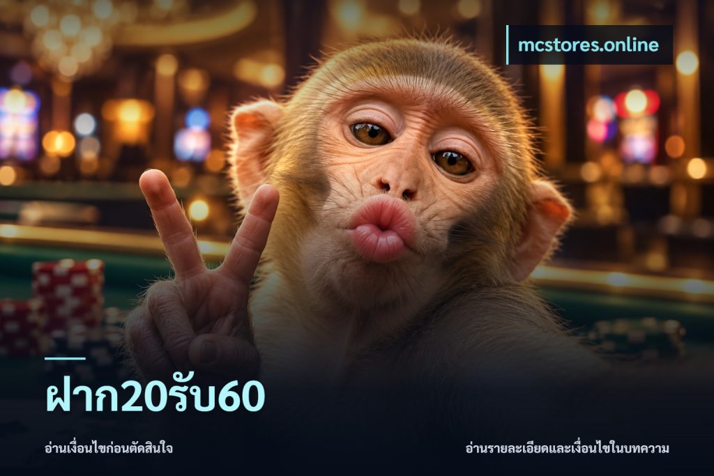 ฝาก20รับ60