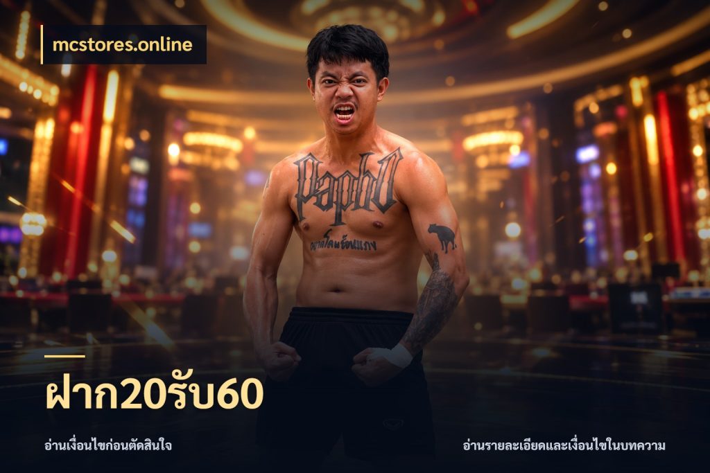 ฝาก20รับ60 mcstores.online สนุกกับตัวเลือกโปรในสไตล์ของคุณ