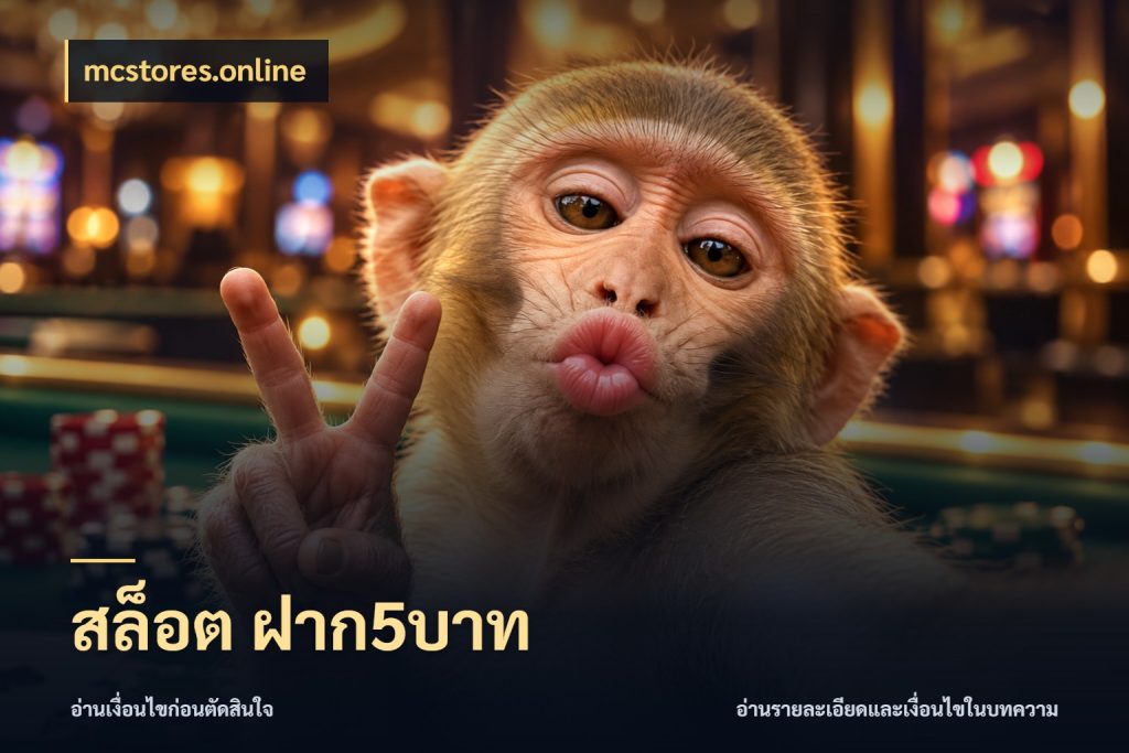สล็อต ฝาก5บาท จำนวนเริ่มต้นกับรายละเอียดที่สายเกมสนใจ กับ mcstores.online