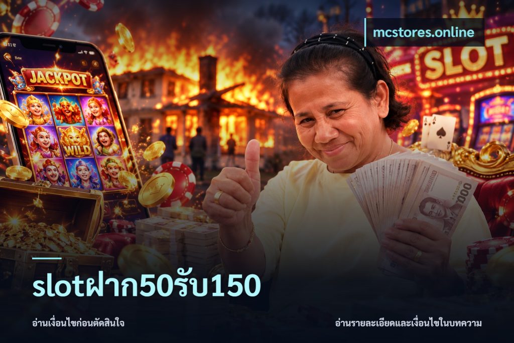 slotฝาก50รับ150