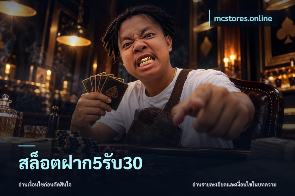 สล็อตฝาก5รับ30