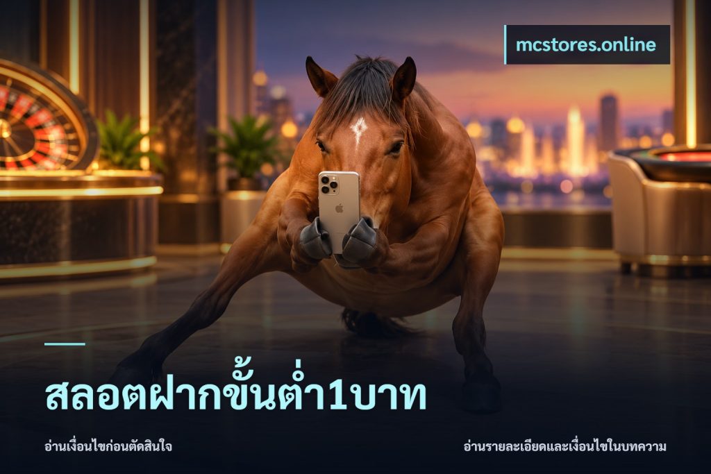 สลอตฝากขั้นต่ำ1บาท