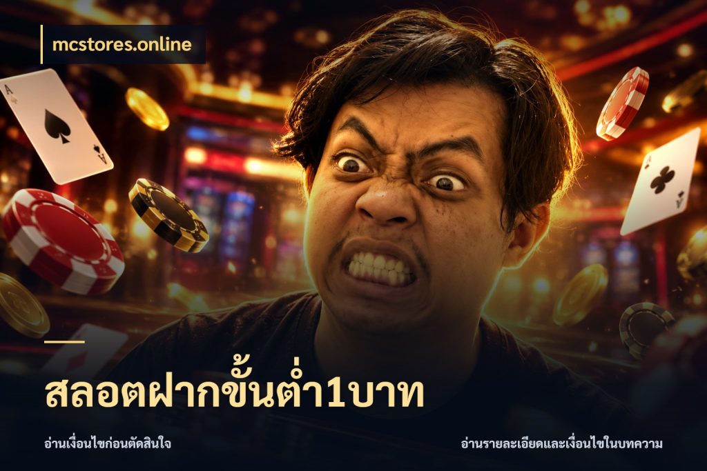 สลอตฝากขั้นต่ำ1บาท มุมสนุกของคนที่กำหนดขอบเขตตัวเอง สไตล์ mcstores.online