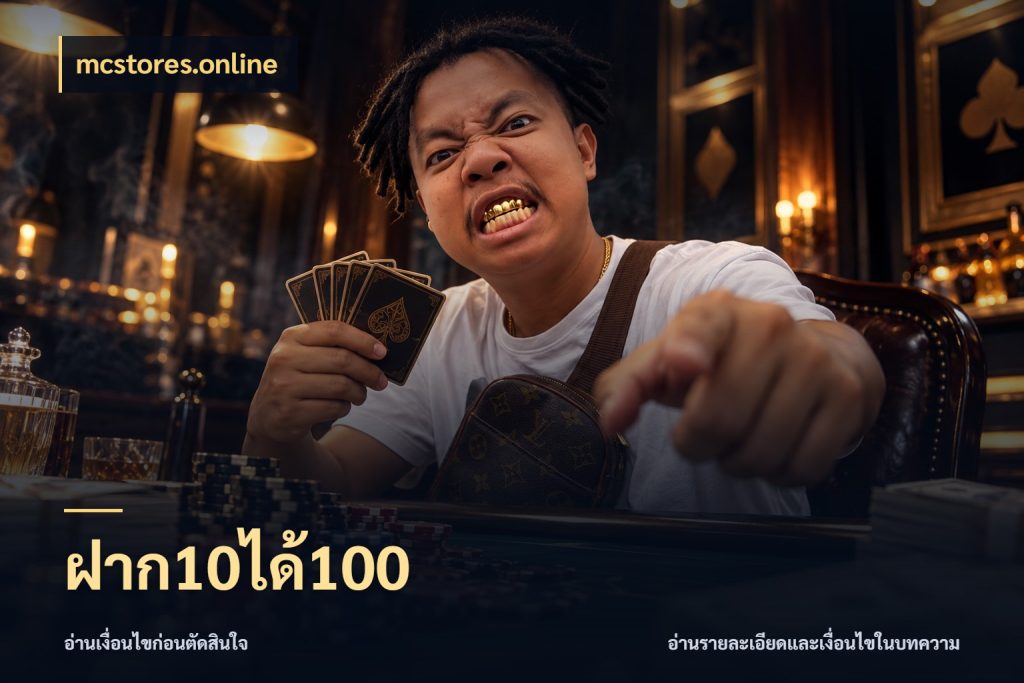 ฝาก10ได้100 โปรกับเกมที่ชอบเลือกให้ตรงสไตล์ กับ mcstores.online