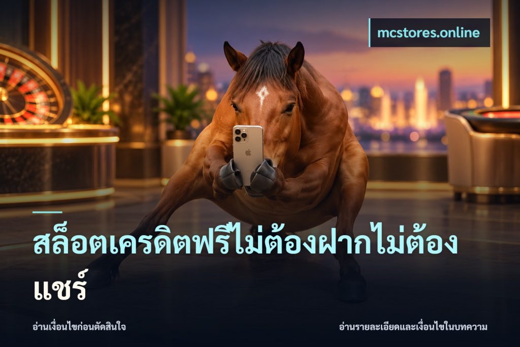 สล็อตเครดิตฟรีไม่ต้องฝากไม่ต้องแชร์