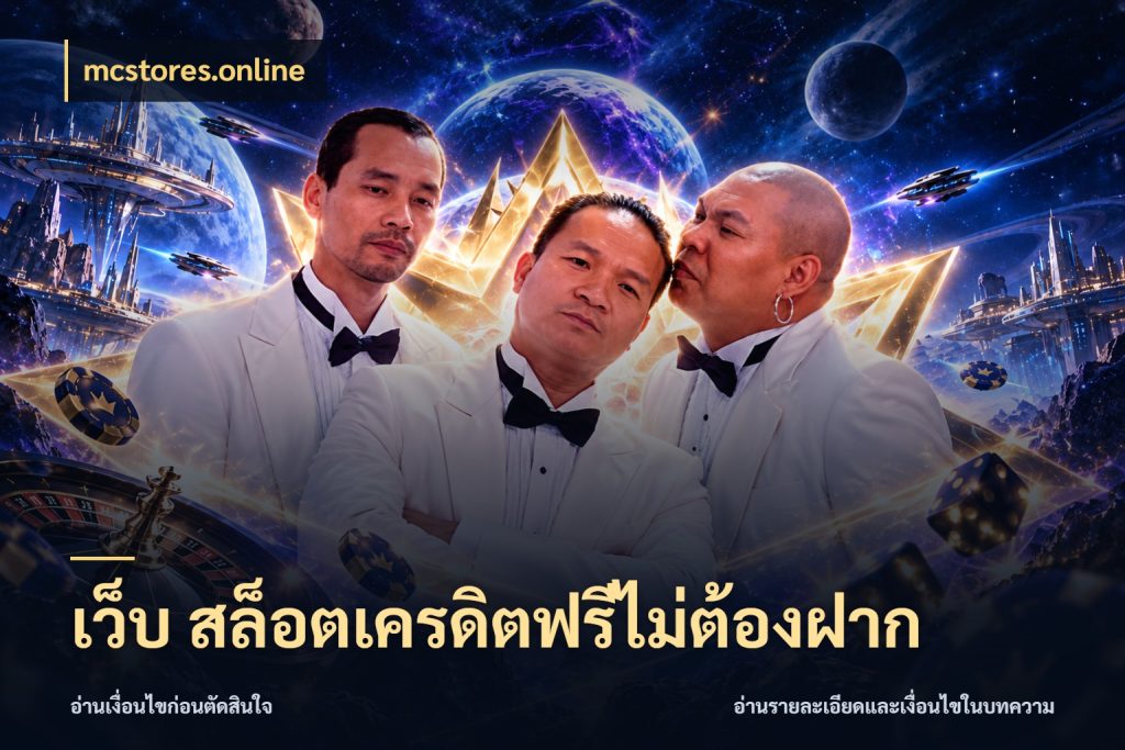 เว็บ สล็อตเครดิตฟรีไม่ต้องฝาก เลือกสไตล์ความสนุกจากรูปแบบเครดิต สไตล์ mcstores.online