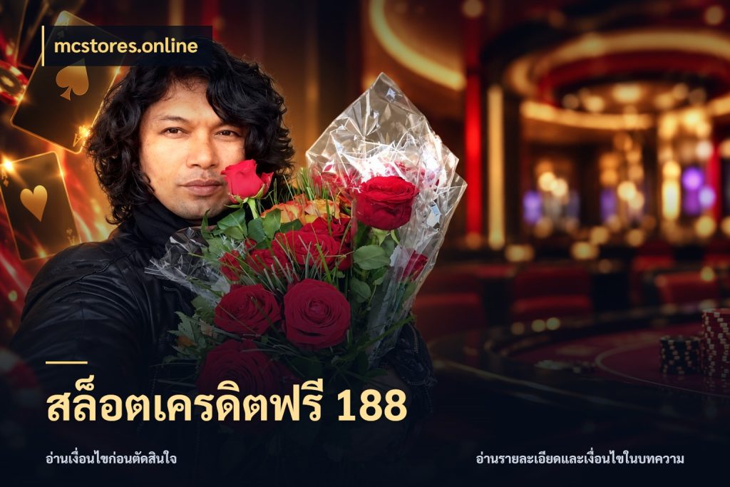 สล็อตเครดิตฟรี 188 mcstores.online จับมุมเด่นของเครดิตฟรีให้ตรงใจ