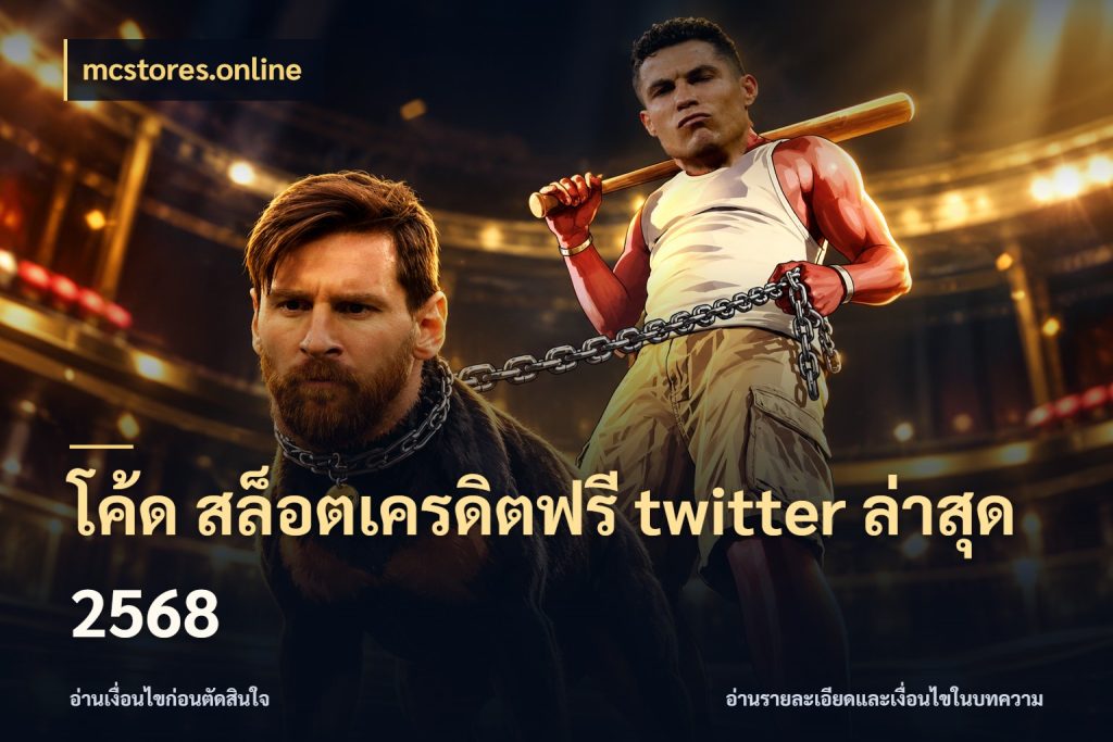 โค้ด สล็อตเครดิตฟรี twitter ล่าสุด 2568 เครดิตแต่ละรูปแบบมีมุมไหนให้ดู สไตล์ mcstores.online