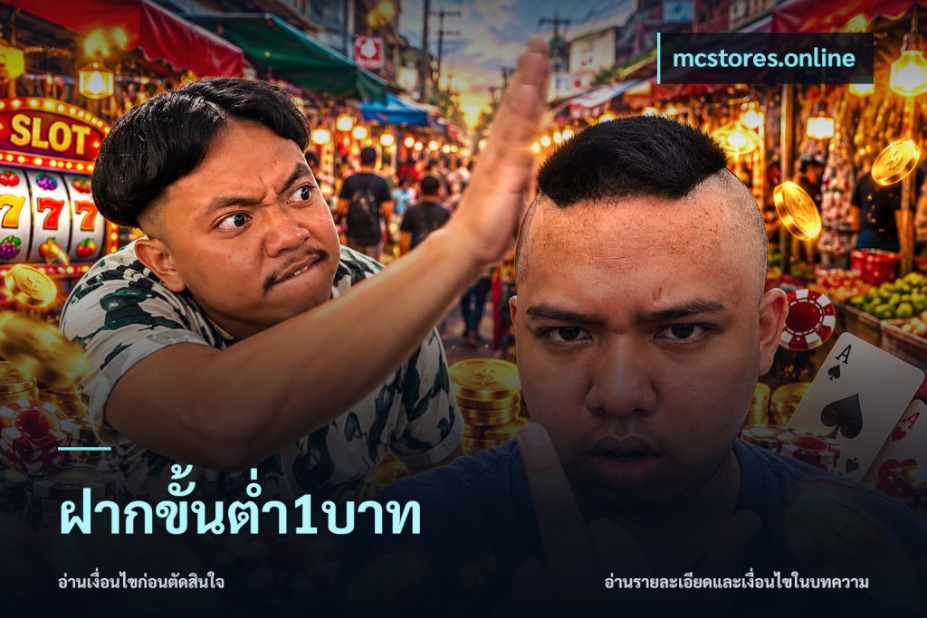 ฝากขั้นต่ำ1บาท