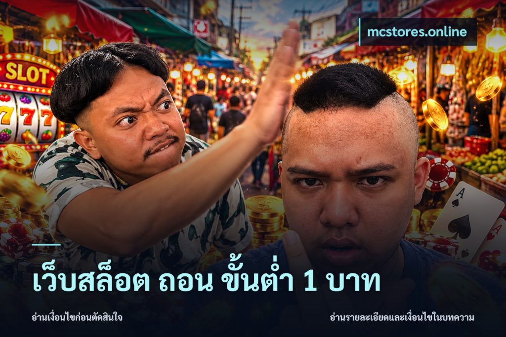 เว็บสล็อต ถอน ขั้นต่ำ 1 บาท