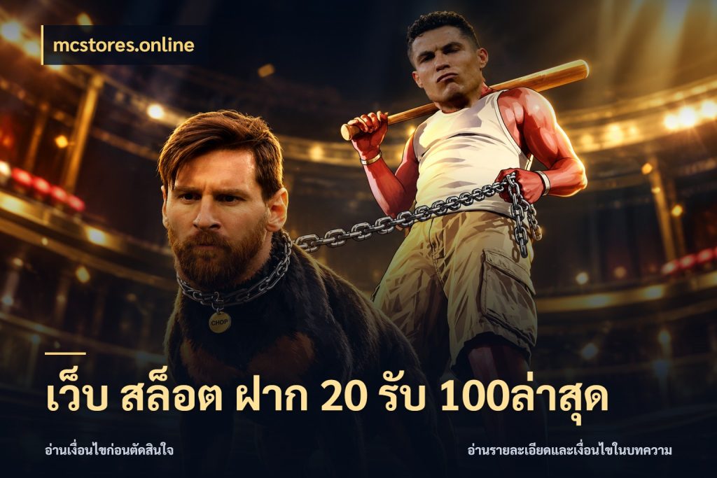 เว็บ สล็อต ฝาก 20 รับ 100ล่าสุด จับคู่โบนัสกับสไตล์เกมที่ชอบ สไตล์ mcstores.online