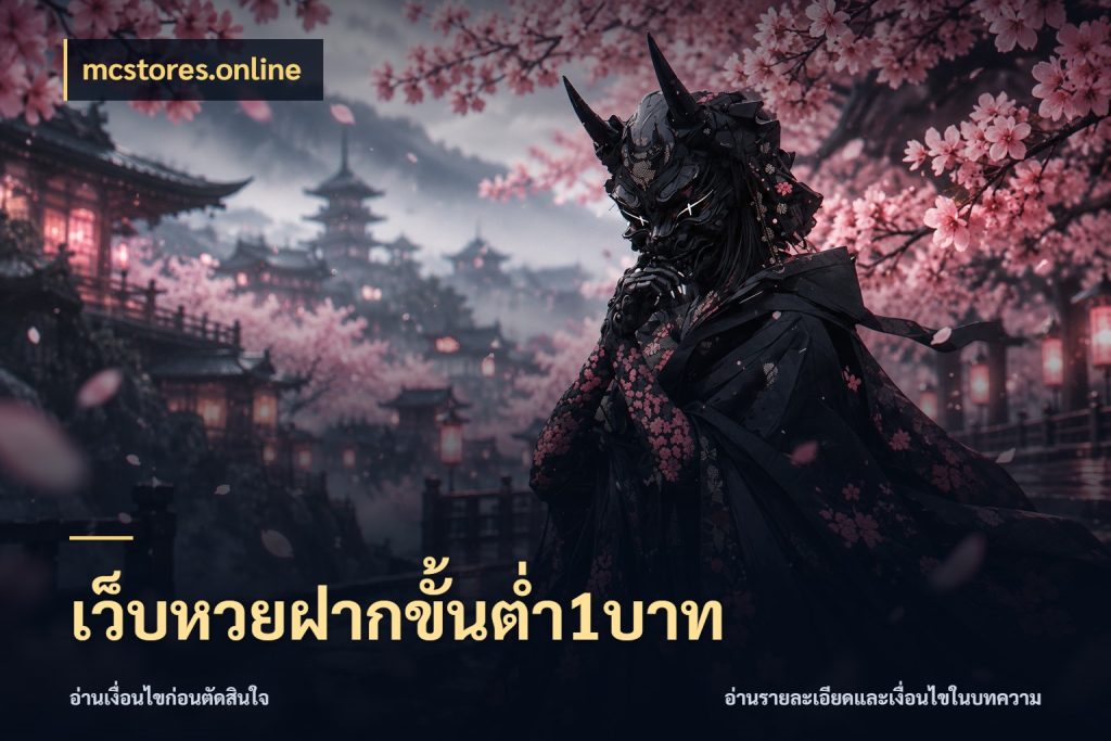 เว็บหวยฝากขั้นต่ำ1บาท จำนวนฝากกับรายละเอียดของบริการหวย สไตล์ mcstores.online