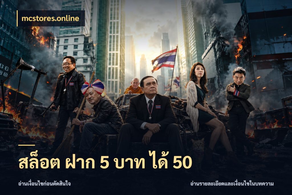 สล็อต ฝาก 5 บาท ได้ 50 mcstores.online จับคู่โบนัสกับสไตล์เกมที่ชอบ