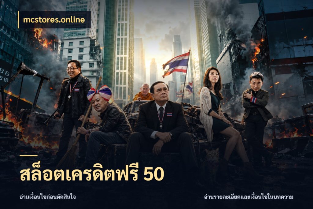 สล็อตเครดิตฟรี 50 จากชื่อเครดิตฟรีสู่ความสนุกที่เข้าใจได้ สไตล์ mcstores.online