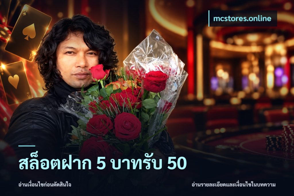 สล็อตฝาก 5 บาทรับ 50