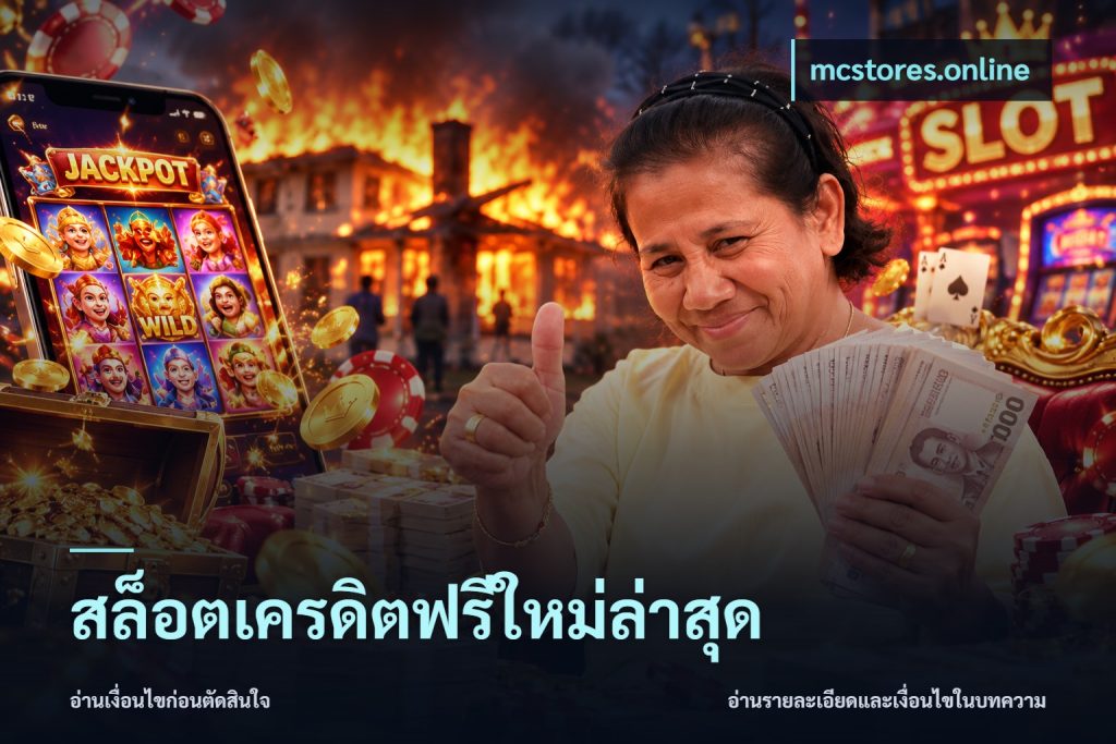 สล็อตเครดิตฟรีใหม่ล่าสุด