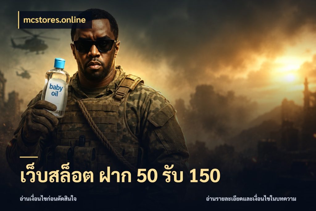 เว็บสล็อต ฝาก 50 รับ 150 จุดเด่นของเครดิตที่คนชอบเกมอยากรู้ สไตล์ mcstores.online
