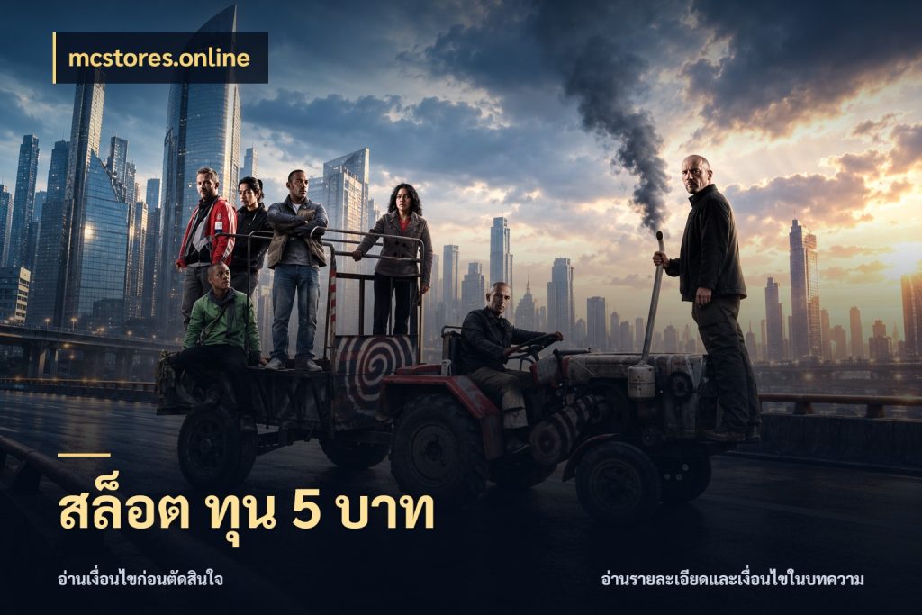 สล็อต ทุน 5 บาท เกมที่ชอบในขอบเขตเงินของตัวเอง กับ mcstores.online