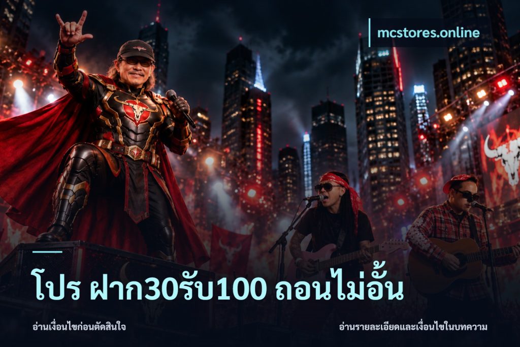 โปร ฝาก30รับ100 ถอนไม่อั้น