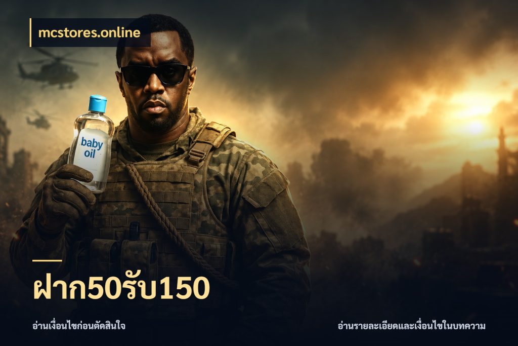 ฝาก50รับ150 จับคู่โบนัสกับสไตล์เกมที่ชอบ ในมุม mcstores.online