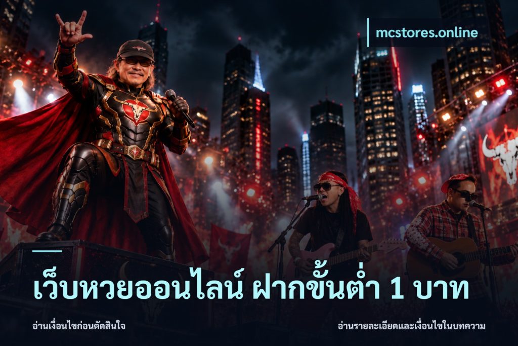 เว็บหวยออนไลน์ ฝากขั้นต่ำ 1 บาท