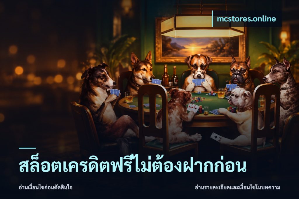 สล็อตเครดิตฟรีไม่ต้องฝากก่อน