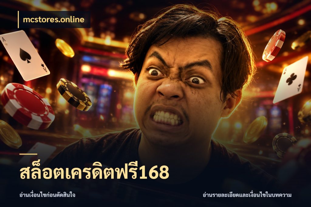 สล็อตเครดิตฟรี168 รู้จักยอดและขอบเขตของเครดิตฟรี สไตล์ mcstores.online