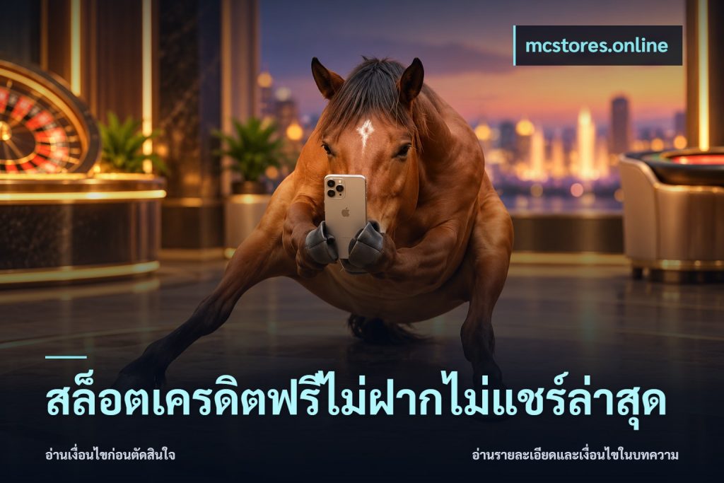 สล็อตเครดิตฟรีไม่ฝากไม่แชร์ล่าสุด