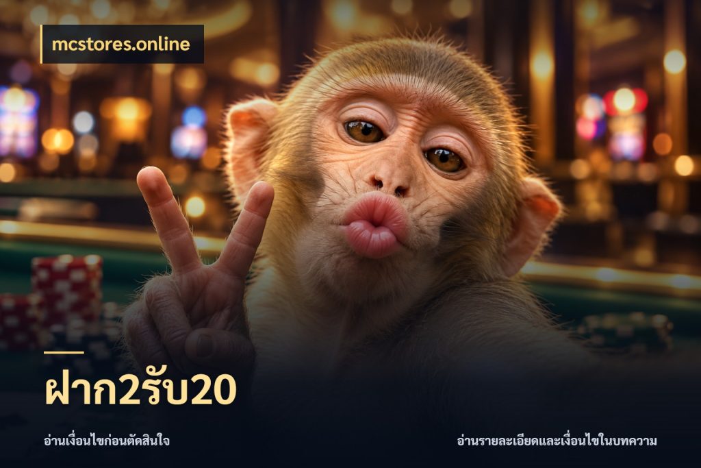 ฝาก2รับ20 เครดิตกับรูปแบบโปรที่ตรงใจ สไตล์ mcstores.online