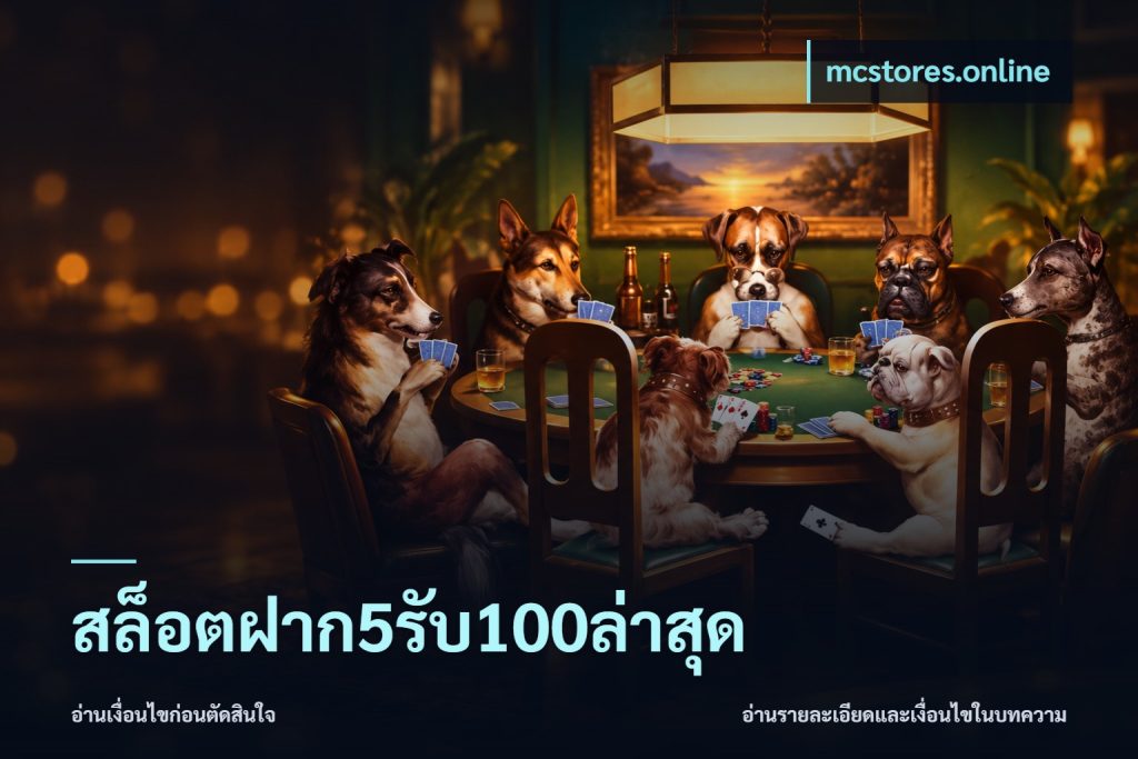 สล็อตฝาก5รับ100ล่าสุด