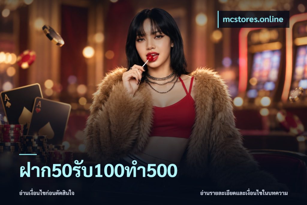 ฝาก50รับ100ทํา500