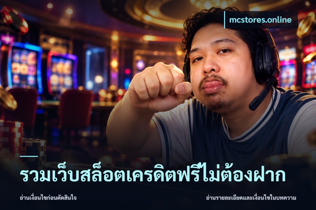 รวมเว็บสล็อตเครดิตฟรีไม่ต้องฝาก
