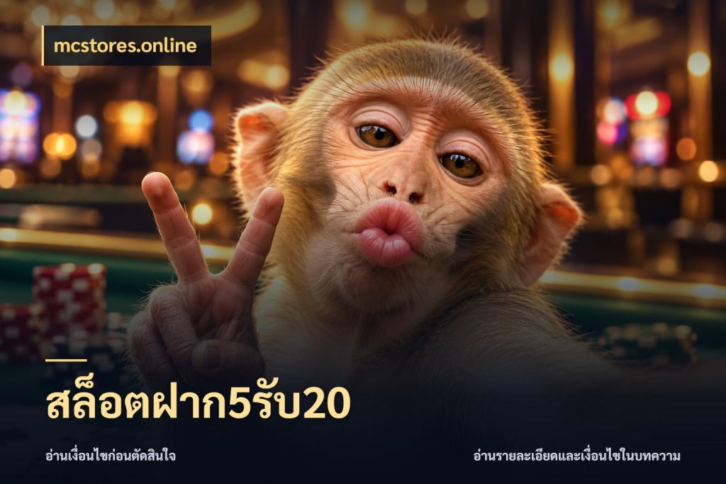 สล็อตฝาก5รับ20 รูปแบบโบนัสกับสิทธิ์ของสายเกม ในมุม mcstores.online