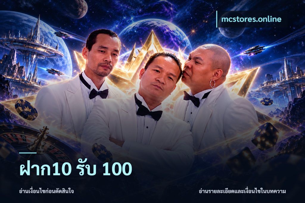 ฝาก10 รับ 100