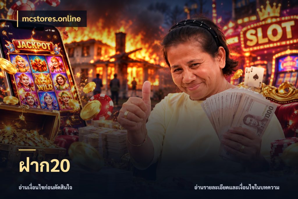 ฝาก20 mcstores.online จำนวนเริ่มต้นกับรายละเอียดที่สายเกมสนใจ