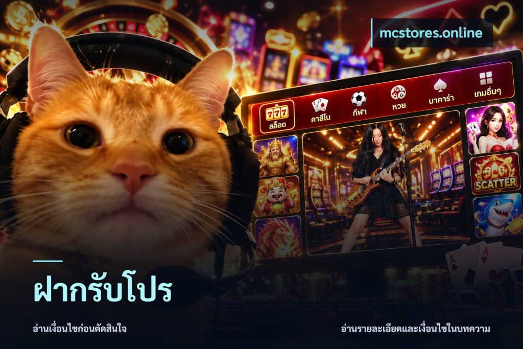 ฝากรับโปร