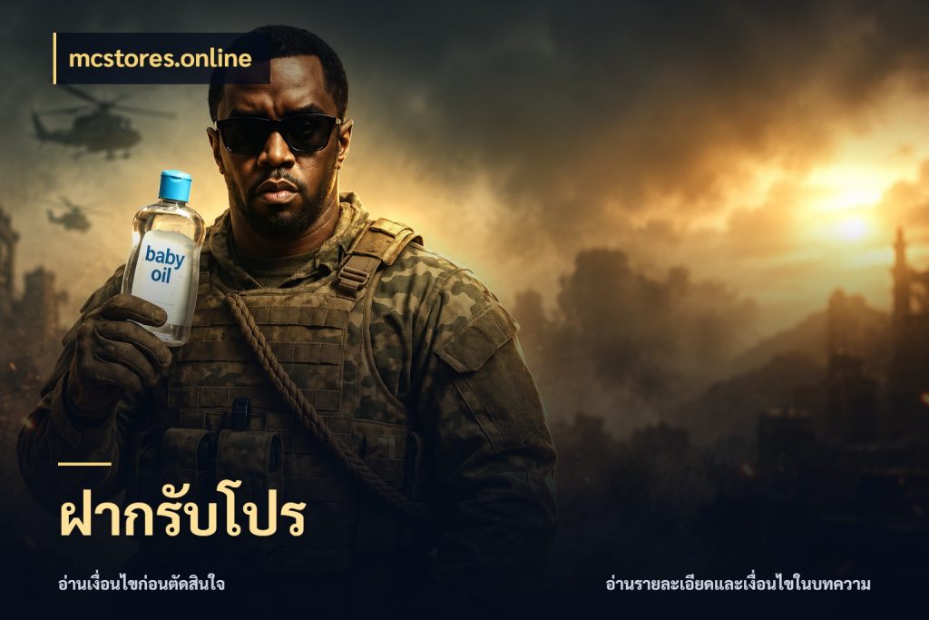 ฝากรับโปร สีสันของโปรฝากและยอดรับ ในมุม mcstores.online