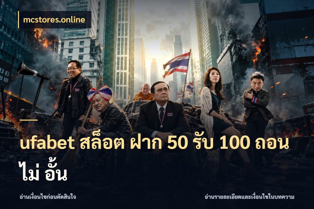 ufabet สล็อต ฝาก 50 รับ 100 ถอน ไม่ อั้น โปรกับเกมที่ชอบเลือกให้ตรงสไตล์ ในมุม mcstores.online