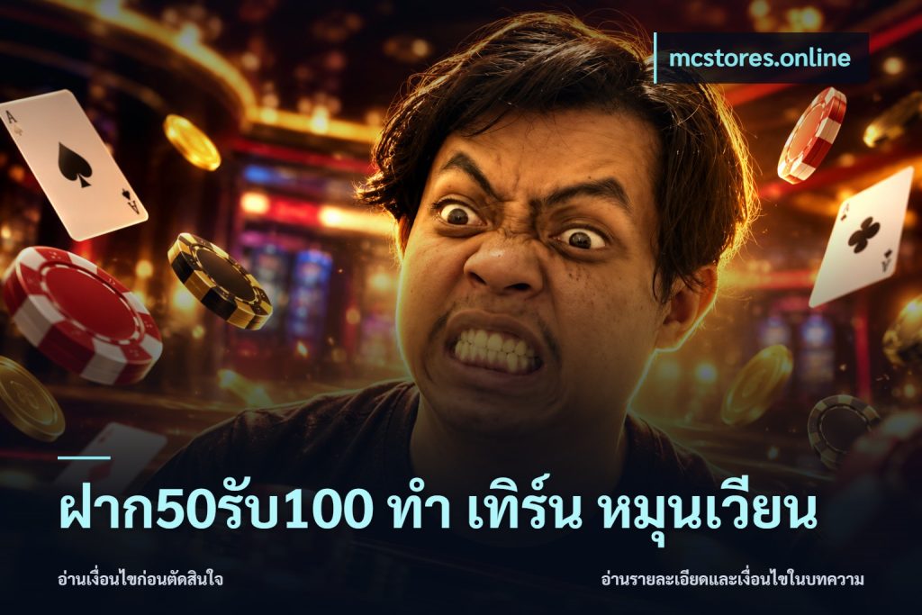 ฝาก50รับ100 ทํา เทิร์น หมุนเวียน