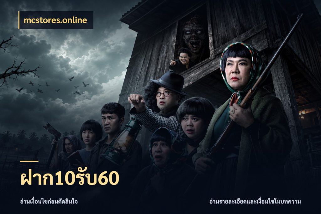 ฝาก10รับ60 โปรยอดรับที่สายเกมสนใจ สไตล์ mcstores.online