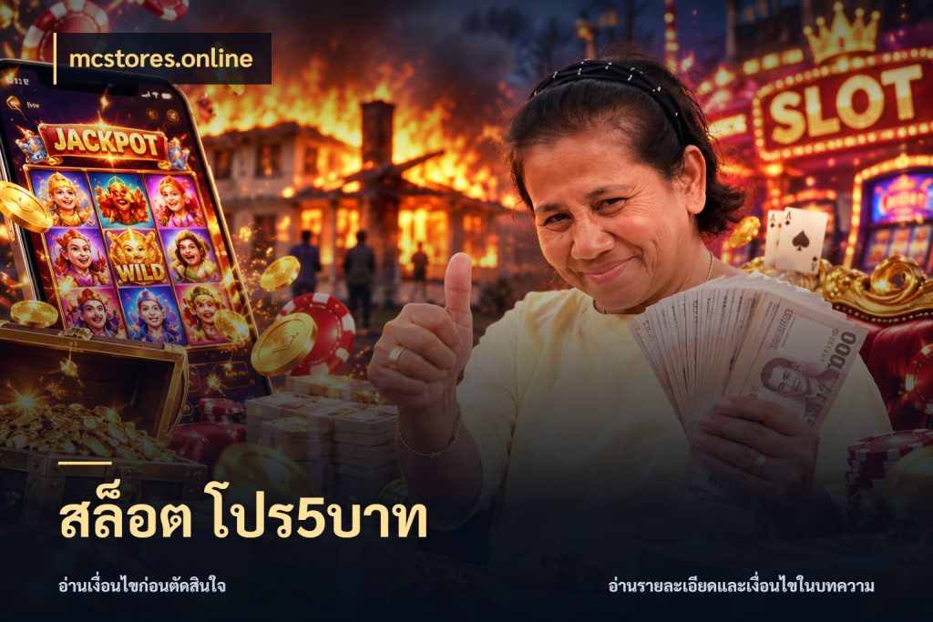 สล็อต โปร5บาท mcstores.online ทุนเบาก็มีสีสันในจังหวะของคุณ